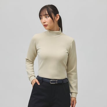モックネック長袖シャツ TR-1L2516H