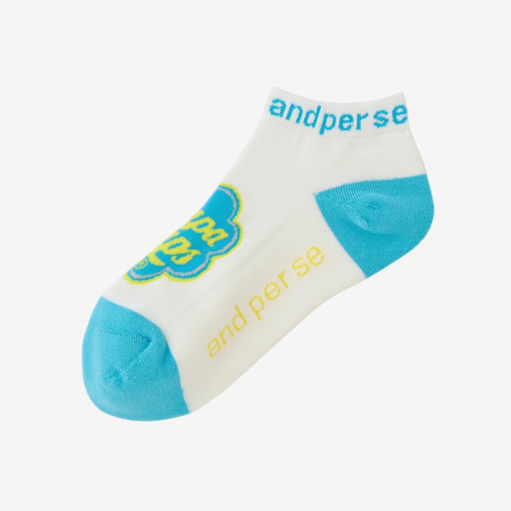 チュッパチャプス アンクルソックス(レディース) AFS8156(ホワイト-FREE)