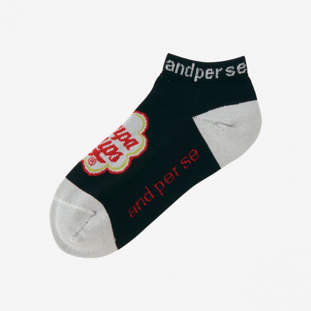 チュッパチャプス アンクルソックス(レディース) AFS8156(ブラック-FREE)