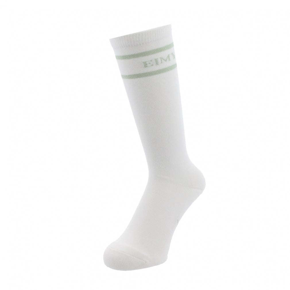 ラメラインロゴハイソックス 1624174016(グリーン-FREE)