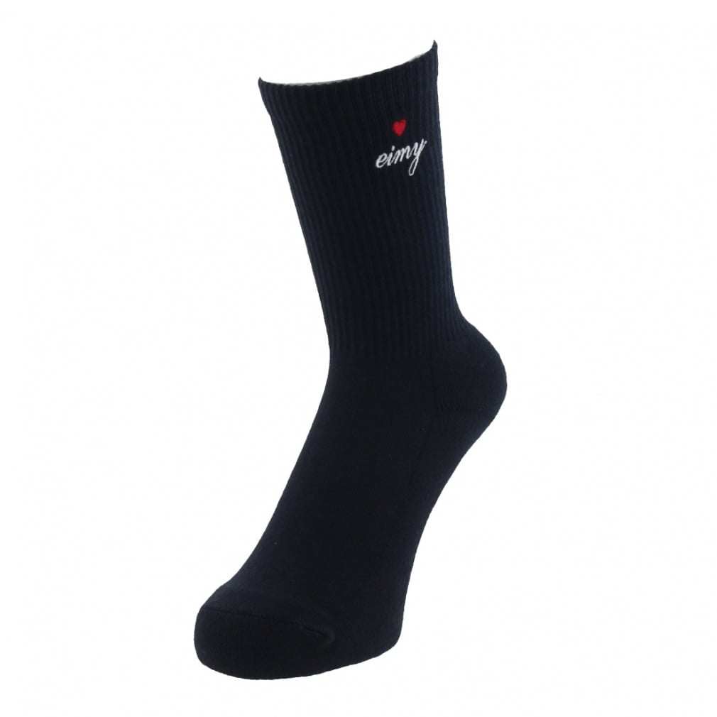 ハートロゴリブソックス 1624174017(ネイビー-FREE)