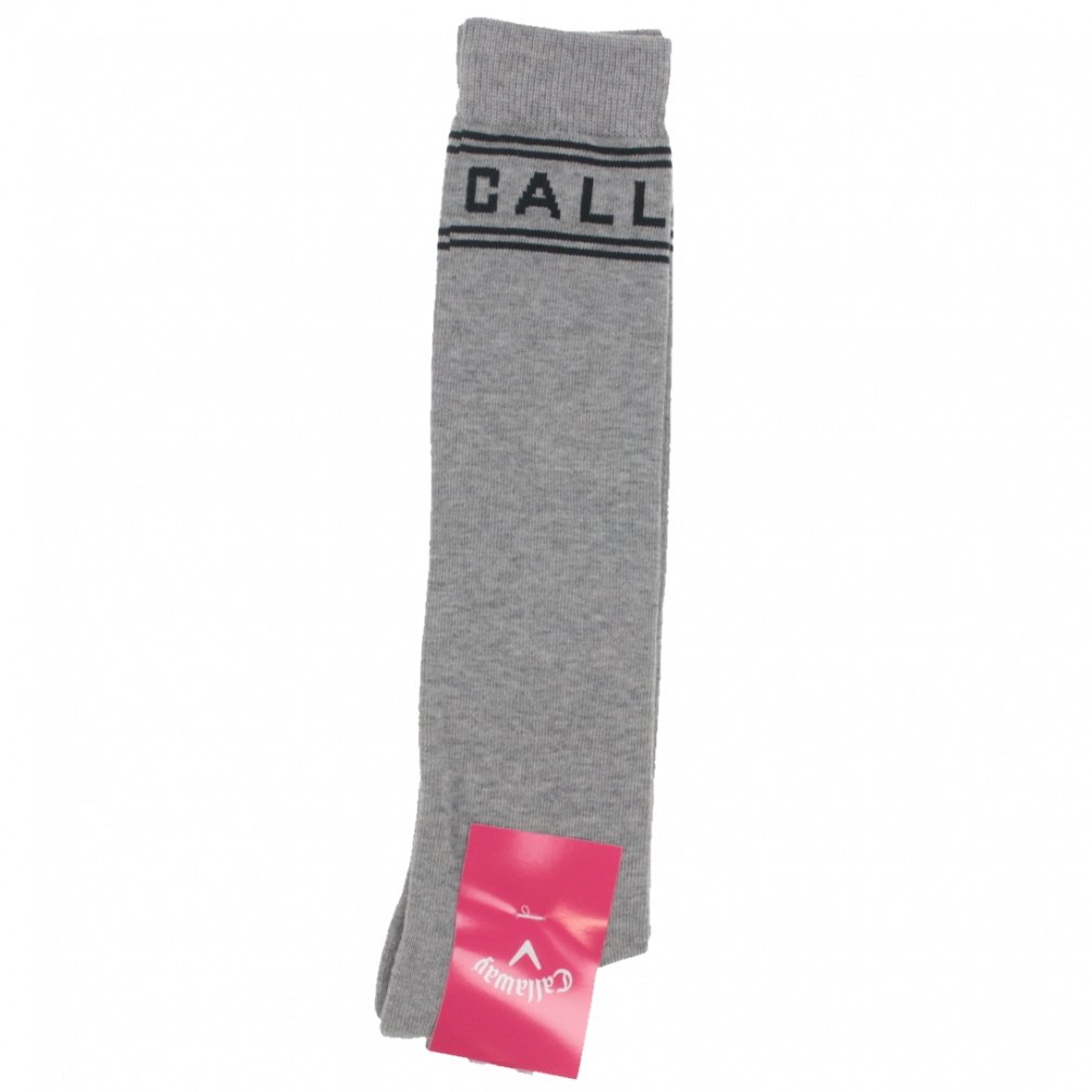 キャロウェイ レディース ゴルフウェア ソックス 秋 冬 ハイソックス (C24293208) Callaway