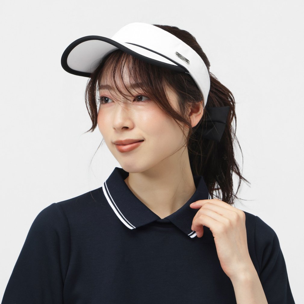 ティゴラ レディース ゴルフウェア サンバイザー 秋 冬 サンバイザー