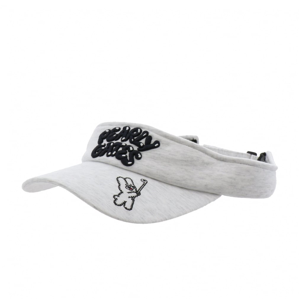 ぷっくりロゴ中綿バイザー 0536187002(グレー-FREE)