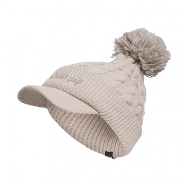 ポンポン ブリムニットキャップ KQE23