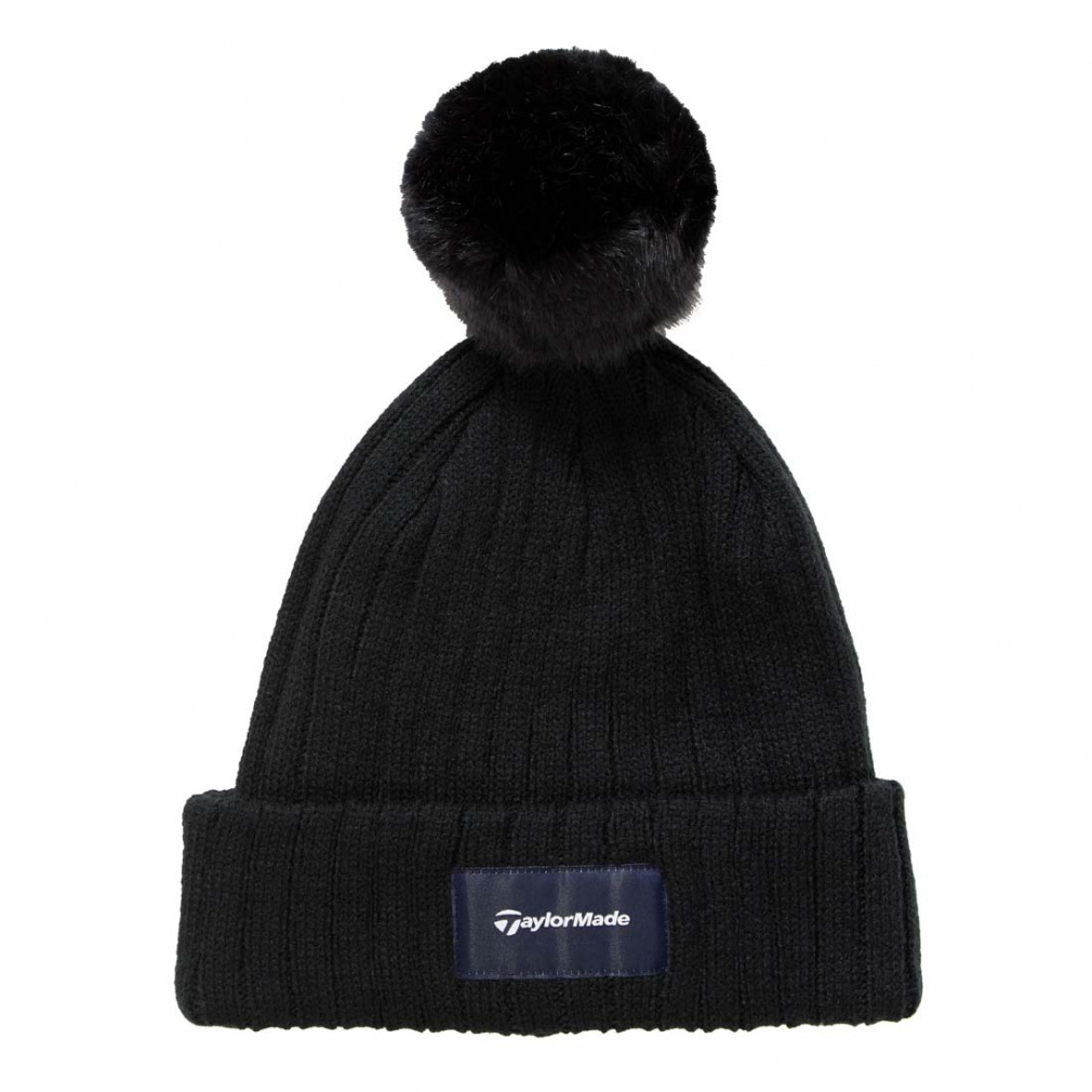 テーラーメイド レディース ゴルフウェア ニット帽子 秋 冬 W ポンポンニットキャップ (UN944) TaylorMade