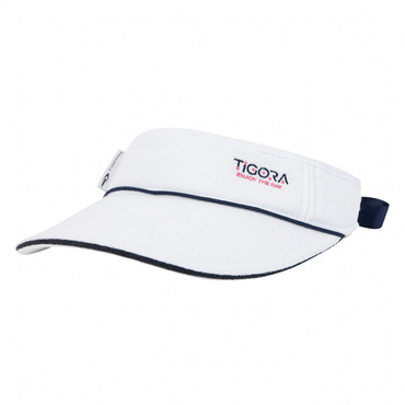TGF ツバ広 サンバイザー TR-1C2133SV-T(ホワイト-FREE)