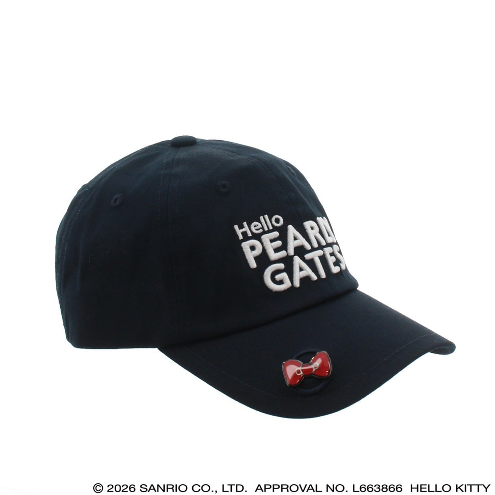パーリーゲイツ レディース ゴルフウェア キャップ 春 夏 HELLO KITTY
