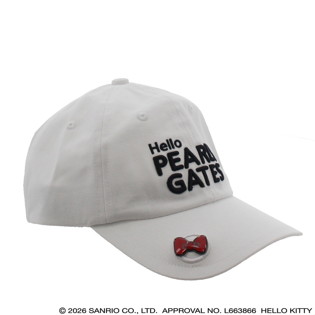 �p�[���[�Q�C�c ���f�B�[�X �S���t�E�F�A �L���b�v �t �� HELLO KITTY �c�C���L���b�v (0536187331) PEARLY GATES