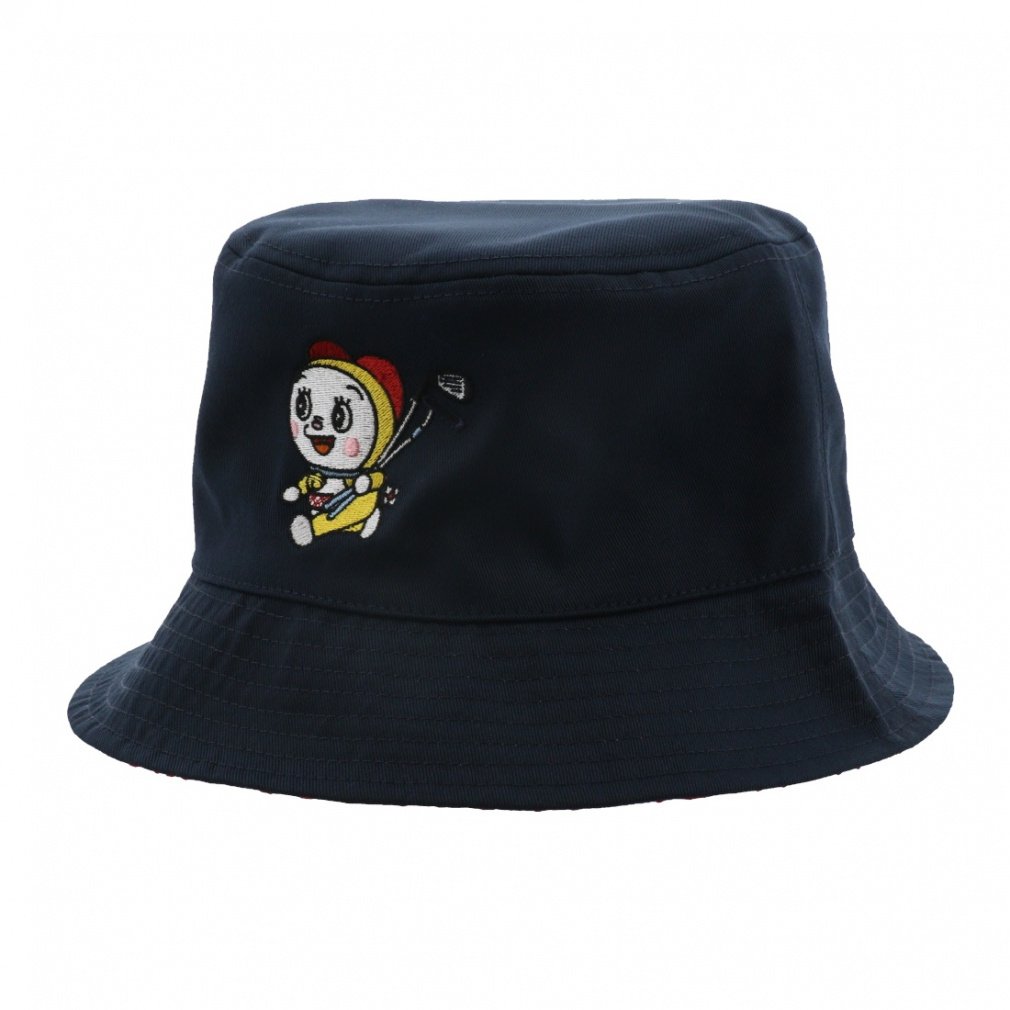 新品 ジャックバニー ドラえもん　ハット バケットハット　カーキ　コラボ バケハ ジャックバニー ドラえもん ハット バケットハット ネイビー コラボ