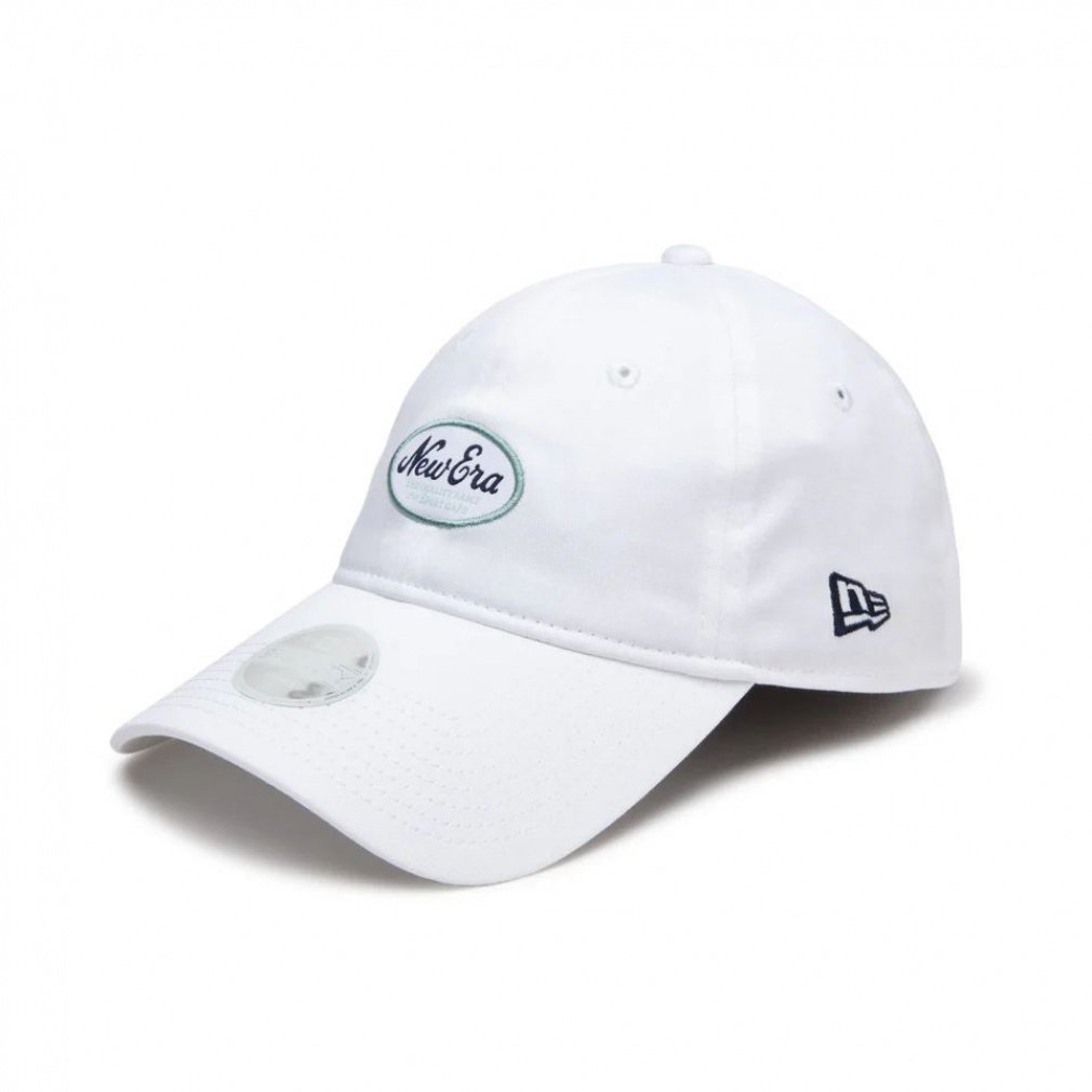 ニューエラ レディース ゴルフウェア キャップ 秋 冬 GFW 920LV SCW OVAL LOGO WHI (14391240) NEW ERA