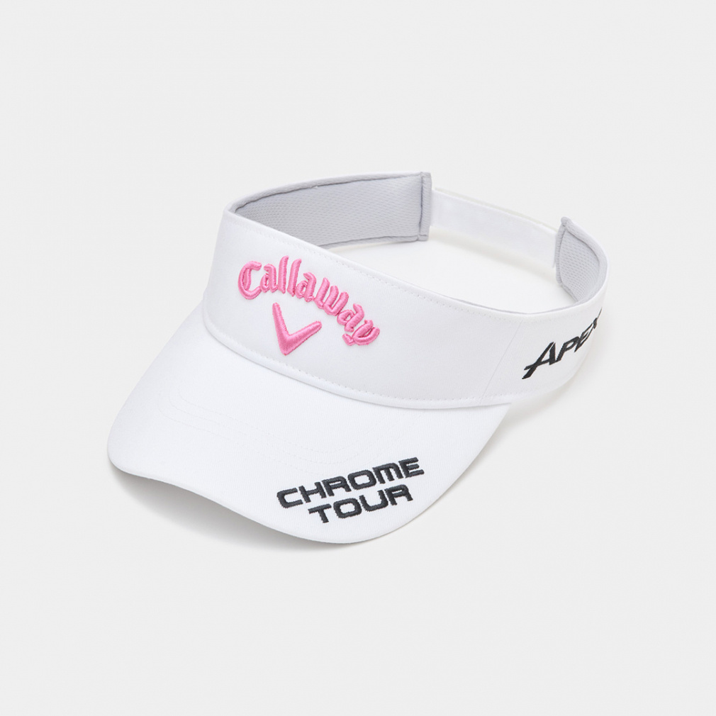 キャロウェイ レディース ゴルフウェア サンバイザー 春 夏 TOUR RTW VISOR WM 25 JM (C25990204) Callaway