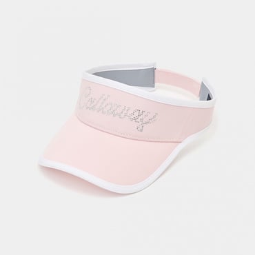 ラインストーンロゴバイザー C26191210