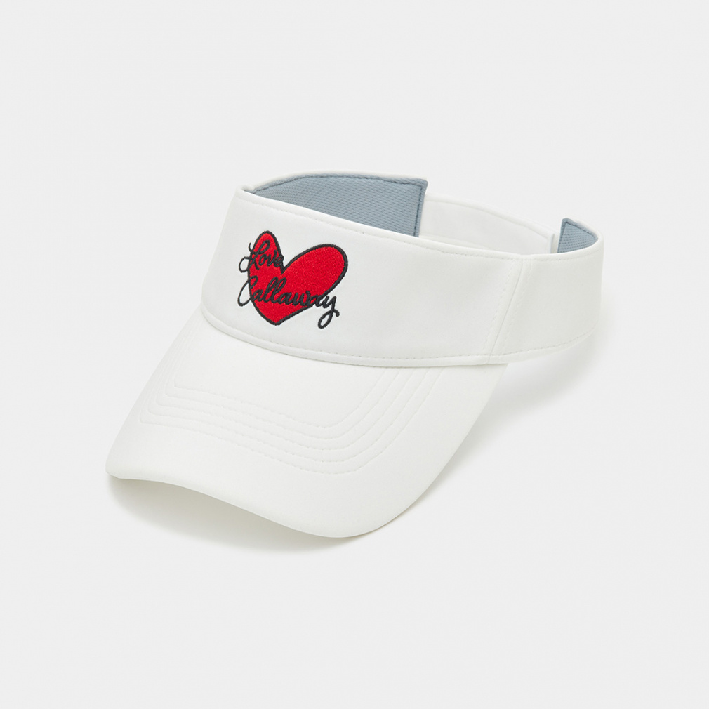 キャロウェイ レディース ゴルフウェア サンバイザー 春 夏 Love バイザー (C25191209) Callaway