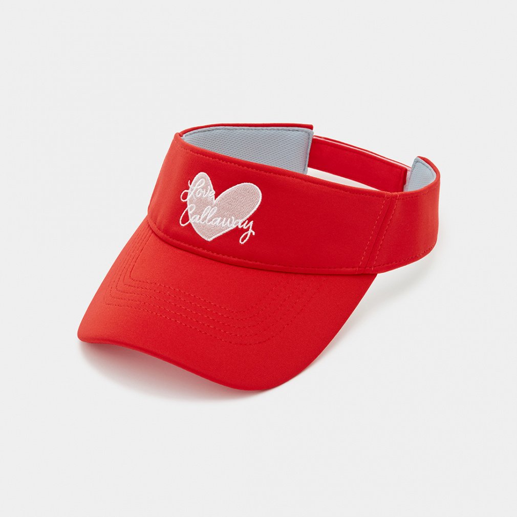 キャロウェイ レディース ゴルフウェア サンバイザー 春 夏 Love バイザー (C25191209) Callaway