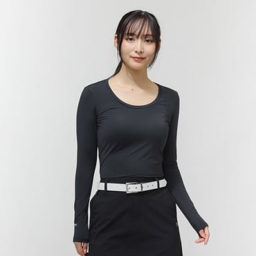 コルウィン レディース ゴルフウェア 長袖シャツ 春 夏 クールスリーブ