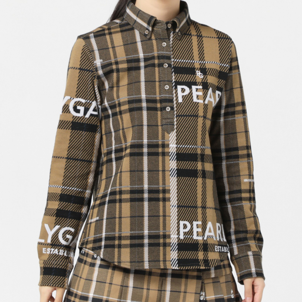 Wジャガード ロゴチェック柄 0553261006｜Alpen Online