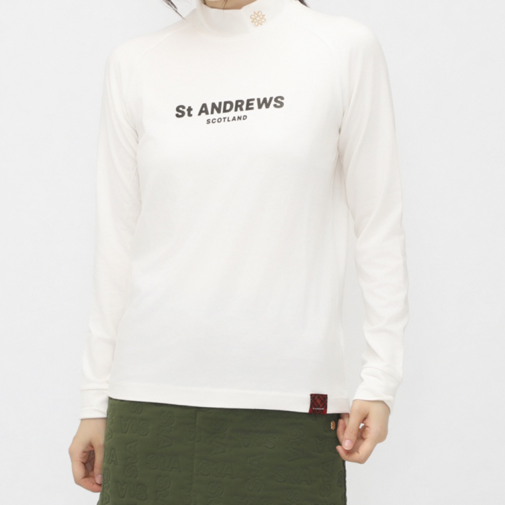 セントアンドリュース レディース ゴルフウェア 長袖シャツ 秋 冬 ソリストヒート長袖ハイネック (0434266152) St ANDREWS