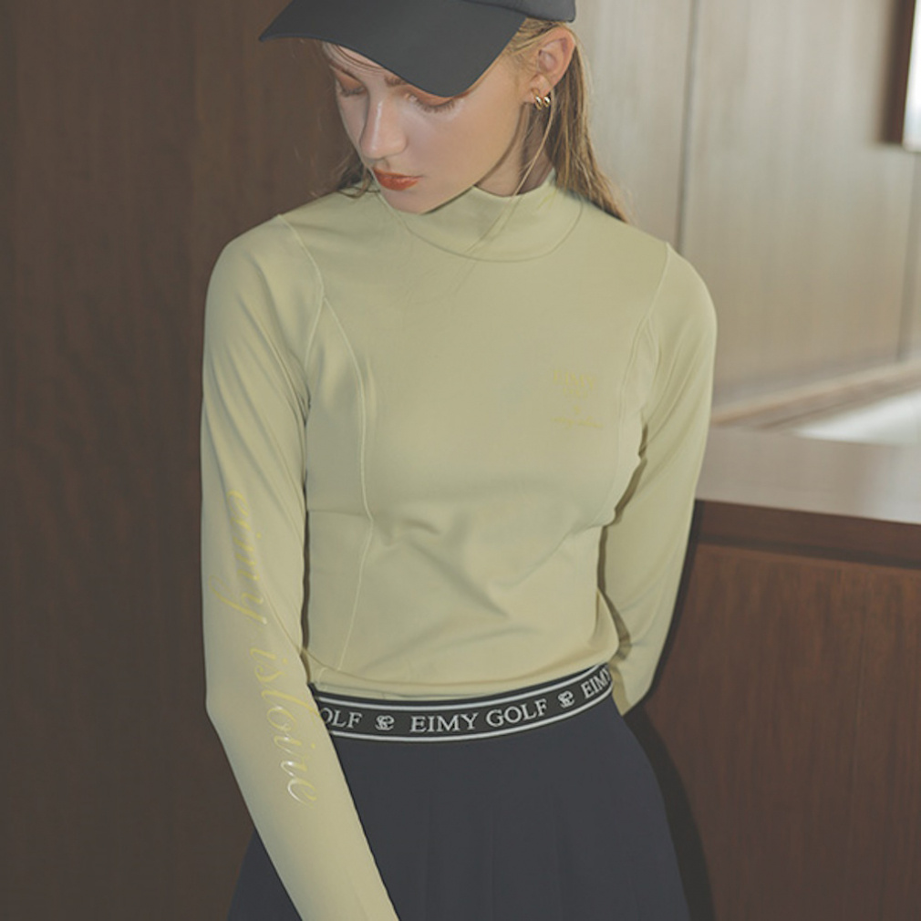 エイミーゴルフ レディース ゴルフウェア 長袖 シャツ 秋 冬
