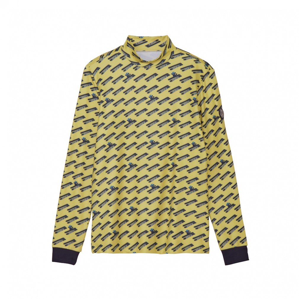 アンパスィ レディース ゴルフウェア 長袖シャツ 秋 冬 ソフトニット