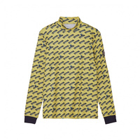 ソフトニット長袖モックネックシャツ(レディース) AFF9255X8