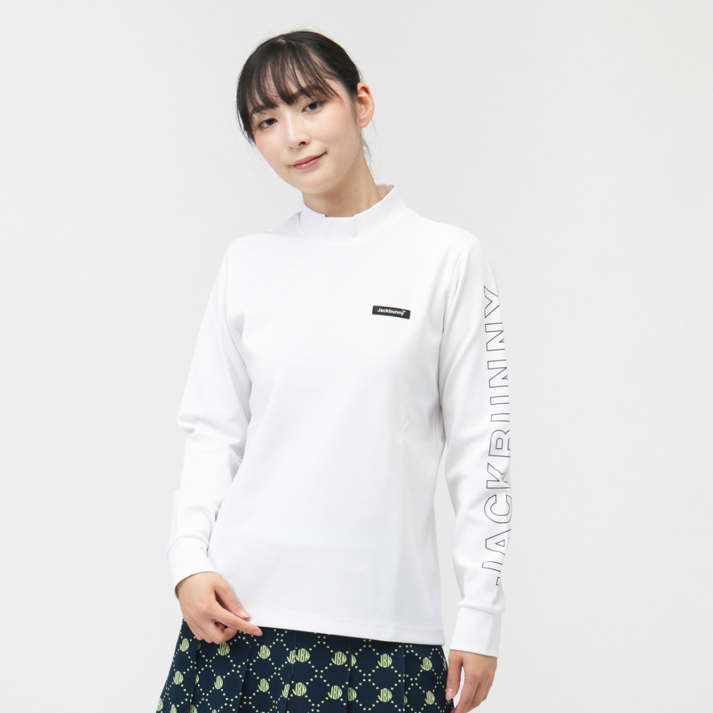 ジャック バニー レディース ゴルフウェア 長袖シャツ 秋 冬 ストレッチ天竺 長袖カットソー (2635266030) Jack Bunny!! ジャックバニー