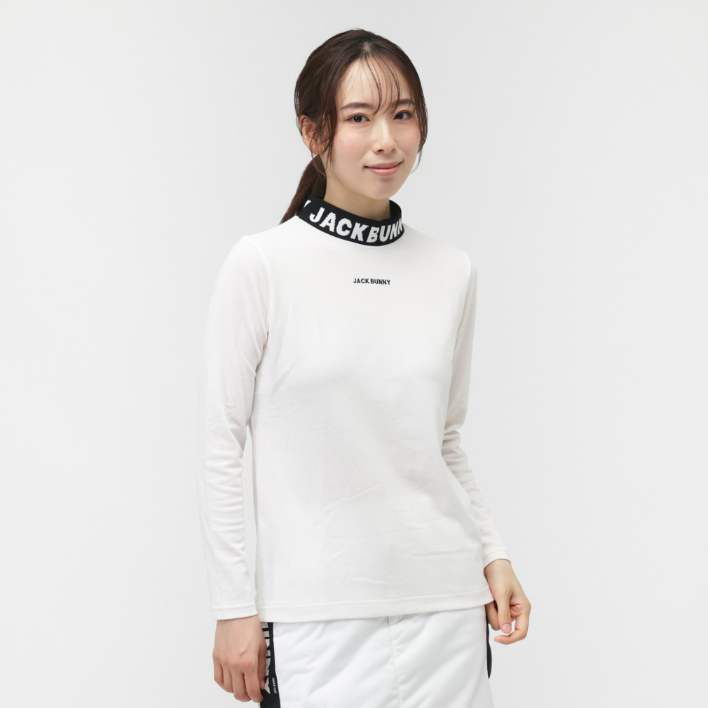 ジャック バニー レディース ゴルフウェア 長袖シャツ 秋 冬