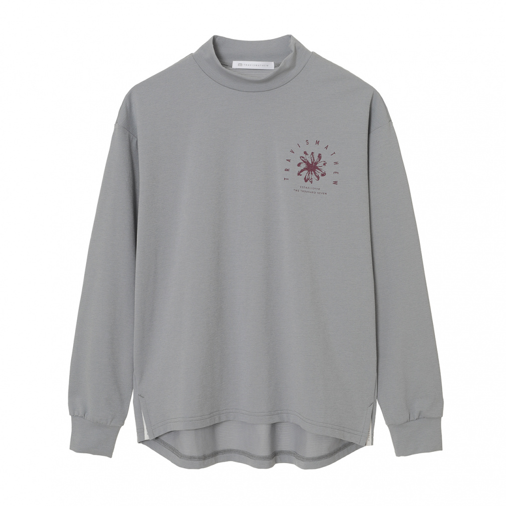 トラヴィスマシュー レディース ゴルフウェア 長袖シャツ 秋 冬 W L/S Mock (7AM504) TravisMathew