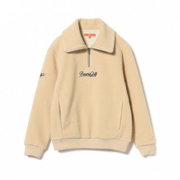 ORANGE LABEL / ボア ハーフジップ プルオーバー 8318003744