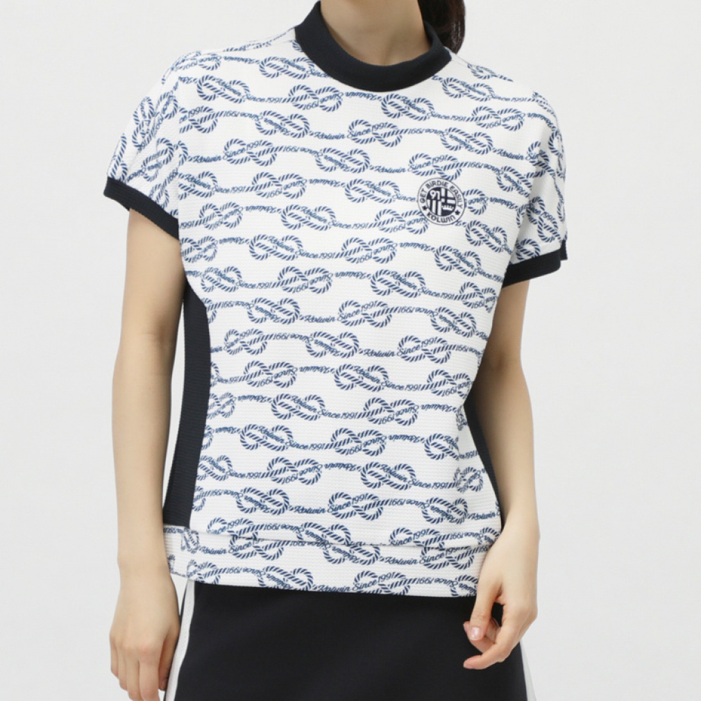 柄モックシャツ KO-1H2025H