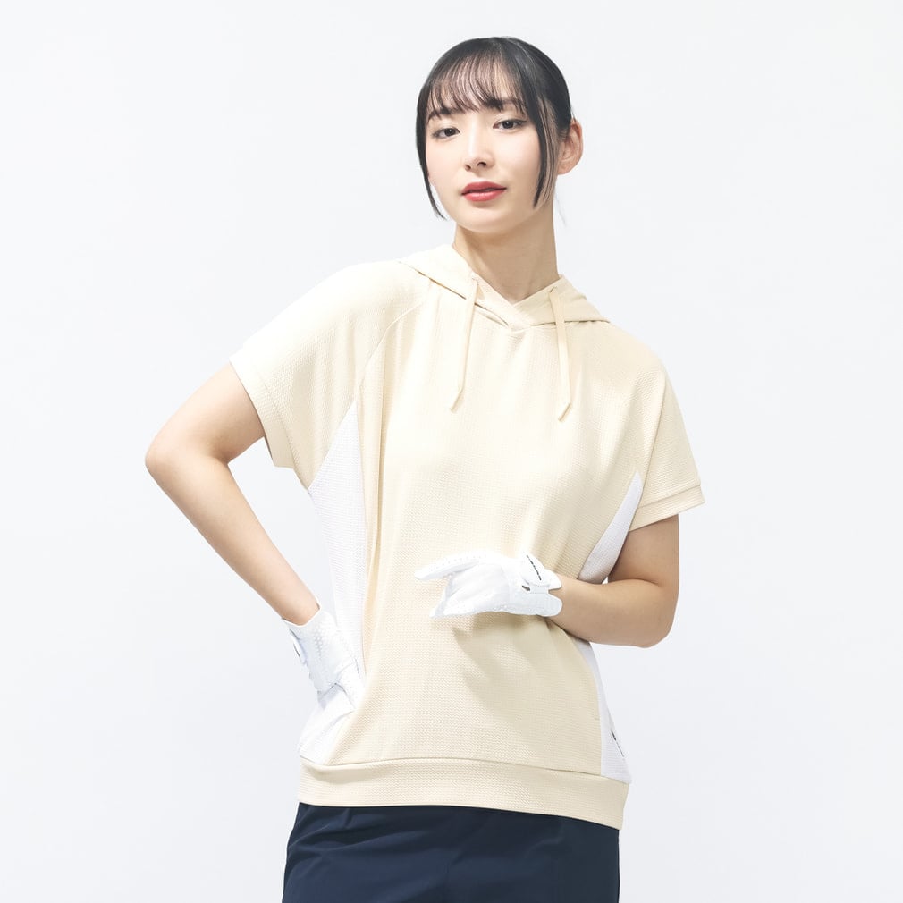 ティゴラ レディース ゴルフウェア 半袖シャツ 春 夏 iCOOLフレンチ