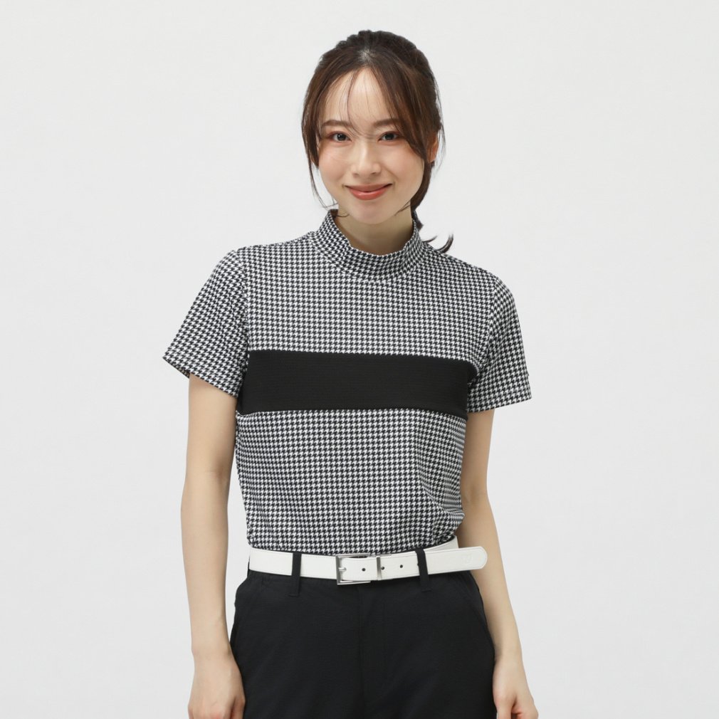 ティゴラ レディース ゴルフウェア 半袖シャツ 春 夏 iCOOL 遮熱UVモックシャツ (TR-1H2015H-C) TIGORA