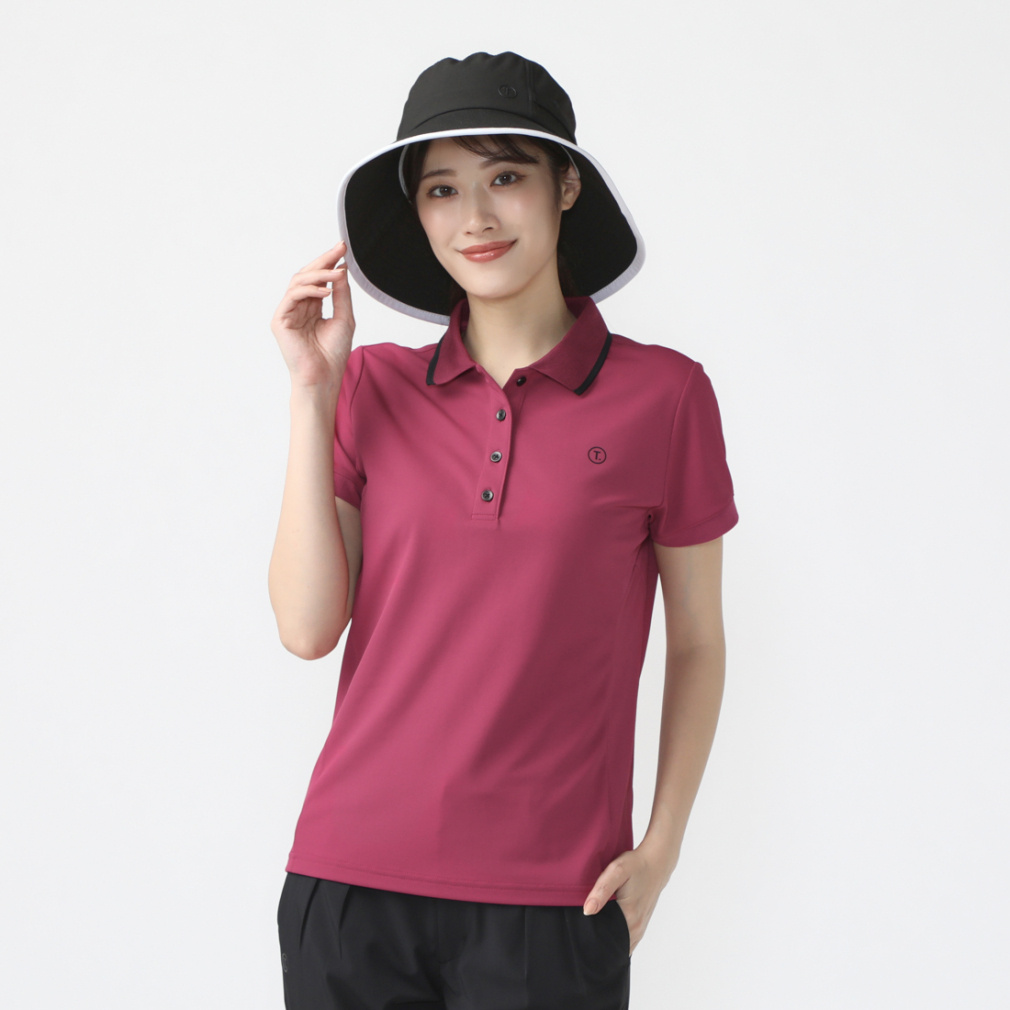 ティゴラ レディース ゴルフウェア 半袖シャツ 春 夏 秒乾(R)ポロシャツ (TR-1H2094P) TIGORA