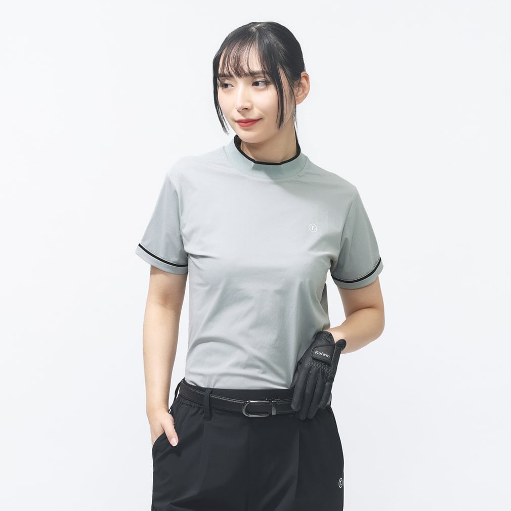 ティゴラ レディース ゴルフウェア 半袖シャツ 春 夏 T.ライトウェイト