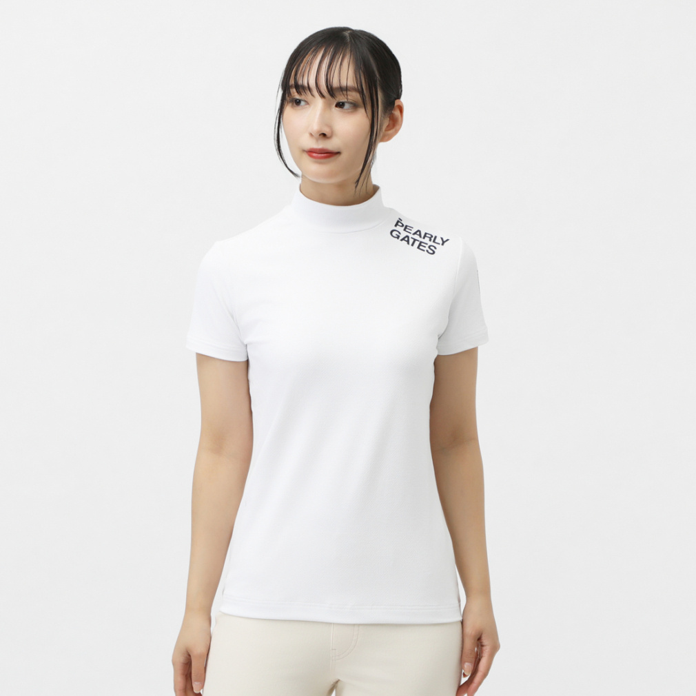 パーリーゲイツ レディース ゴルフウェア 半袖シャツ 春 夏 ベア疑似