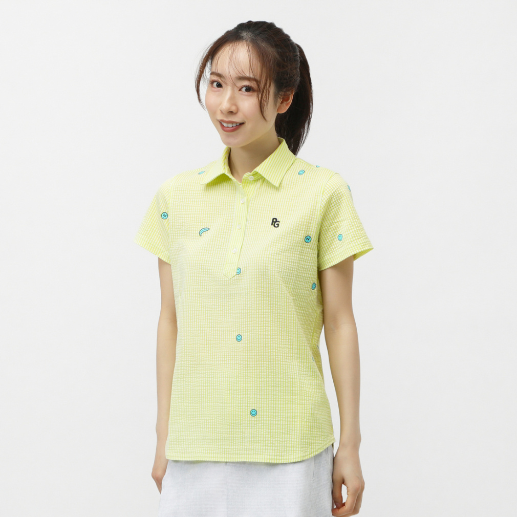 C/Peサッカーストライプ 0555160418(イエロー-S)