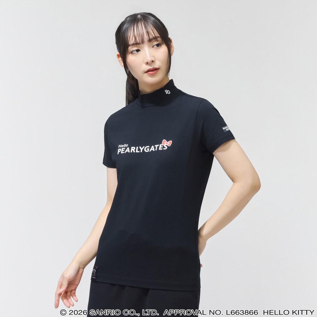 パーリーゲイツ レディース ゴルフウェア 半袖シャツ 春 夏 HELLO