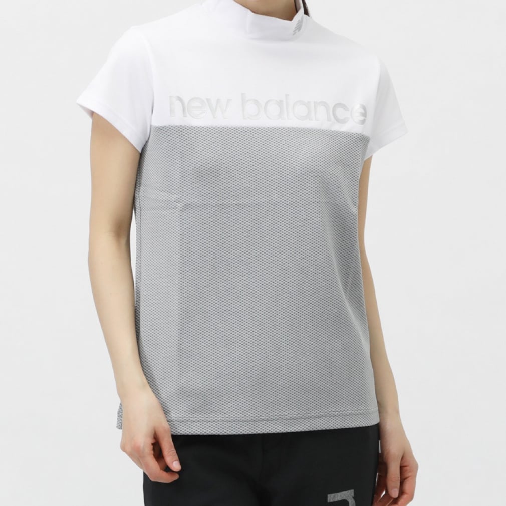 S/SLEEVE MOCK NECK PULLOVER 125166503(ホワイト-S)