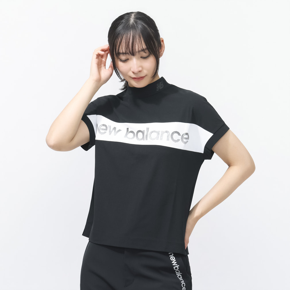 FRENCH SLEEVE MOCK NECK PO 0126166512(ブラック-S)