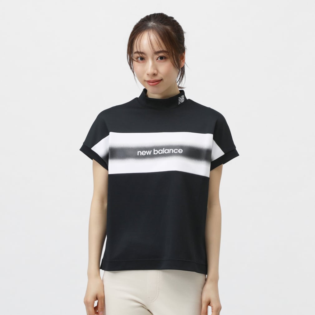 FRENCH SLEEVE MOCK NECK PO 125166506(ブラック-S)