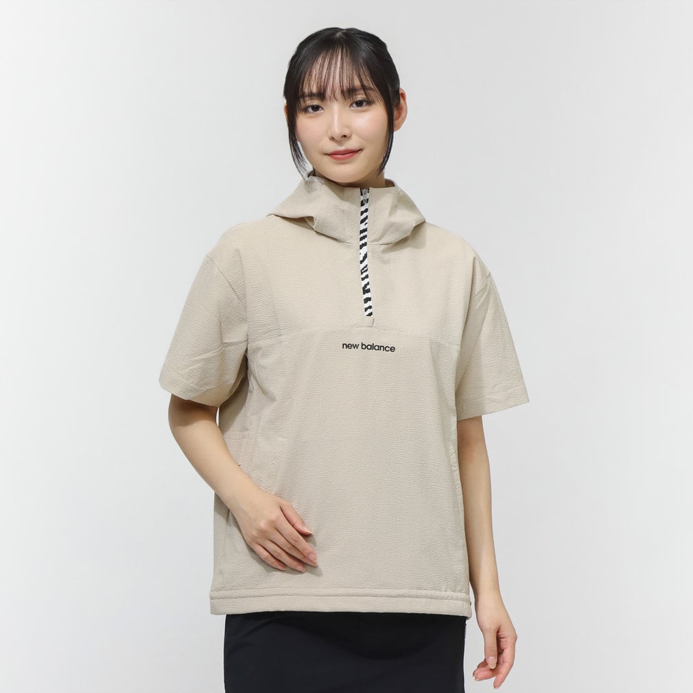 ニューバランス レディース ゴルフウェア 半袖シャツ 春 夏 HALF ZIP