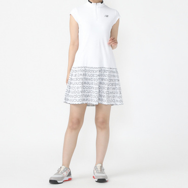 S/SLEEVE HALF ZIP ONE-PIECE 0124124503