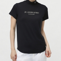 カチオンポリエステルベア天半袖ハイネック 0435167352