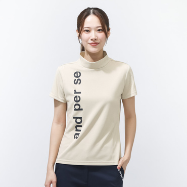 アルペン別注半袖モックネックシャツ(レディース) AFS0966V3