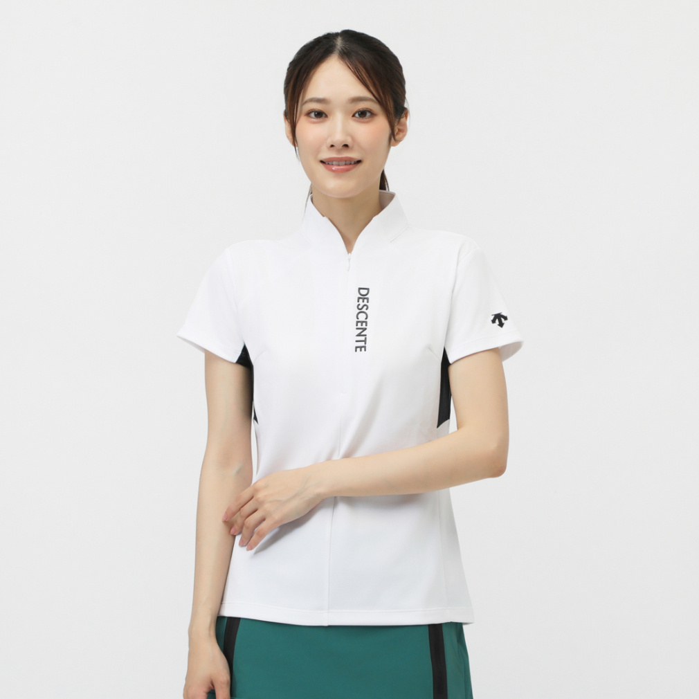 ハーフジップ鹿の子半袖シャツ DG5SHS15L｜Alpen Online