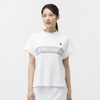 (ワイドシルエット)モックネック半袖シャツ LG5SHS55L