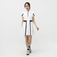 カラーブロック半袖ワンピース LG5SOP00L