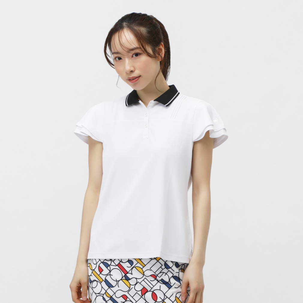 ルコックスポルティフ ゴルフ レディース ゴルフウェア 半袖シャツ 春