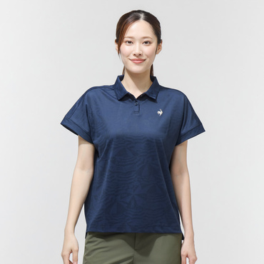 【ワイドシルエット】総柄半袖シャツ LG6SHS04L