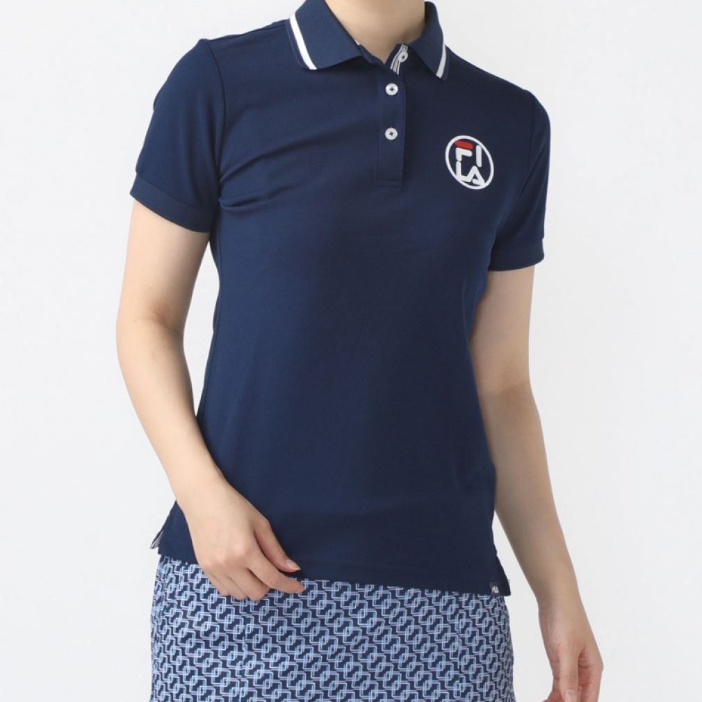 フィラ レディース ゴルフウェア 半袖シャツ 春 夏 半袖ポロシャツ (753600) FILA